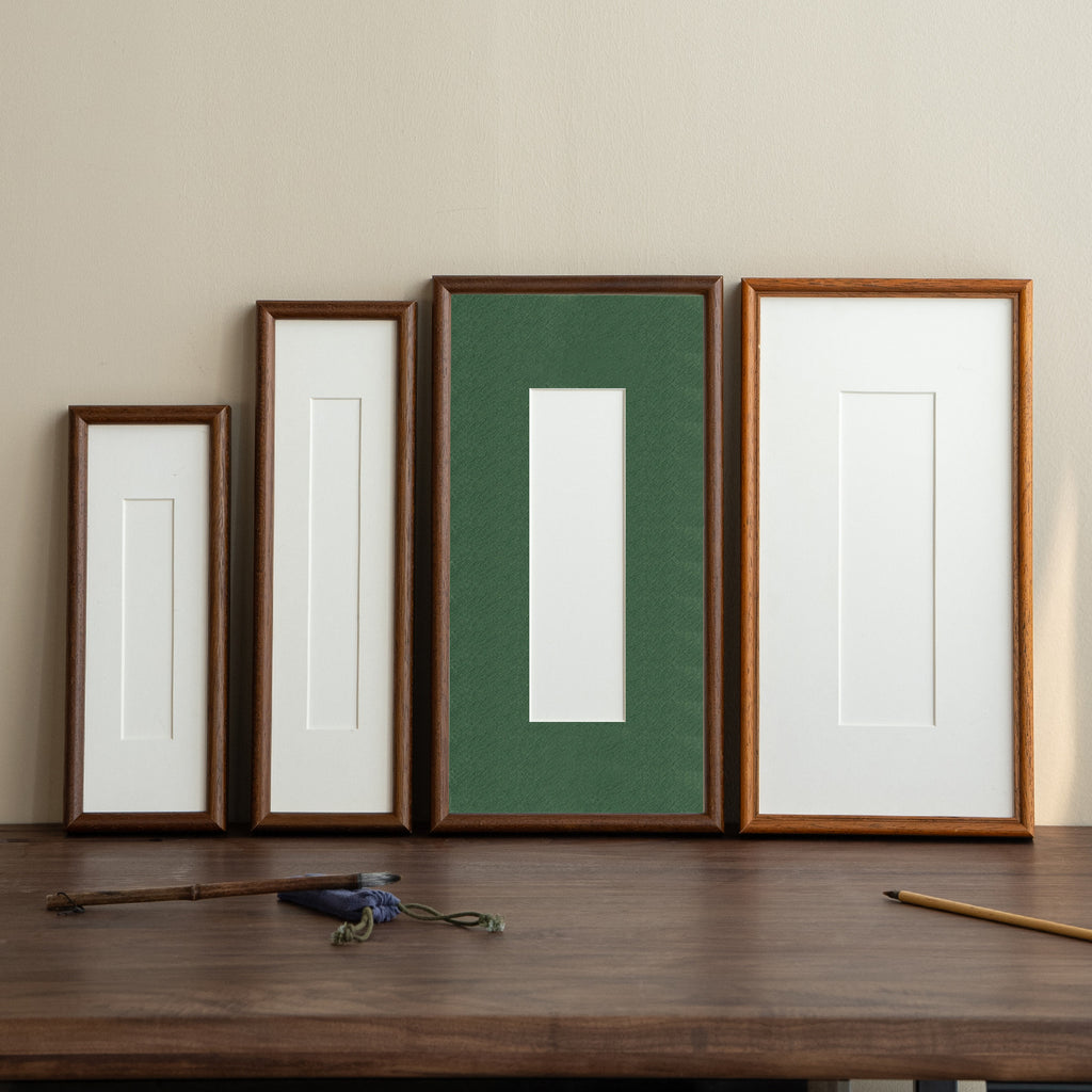 Narrow Long Picture Frame, Blank Calligraphy & Photo Frame, Modern Minimalist Wall Decoration Gift