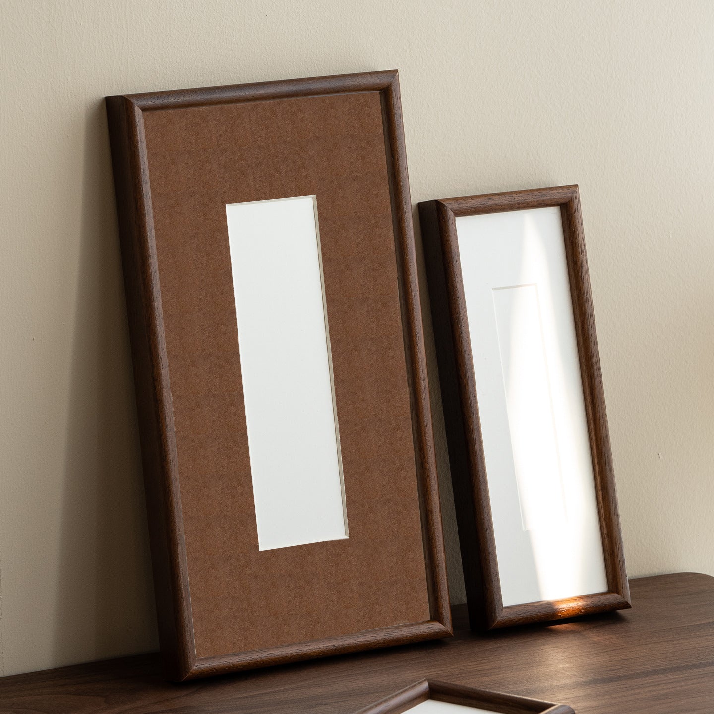 Narrow Long Picture Frame, Blank Calligraphy & Photo Frame, Modern Minimalist Wall Decoration Gift