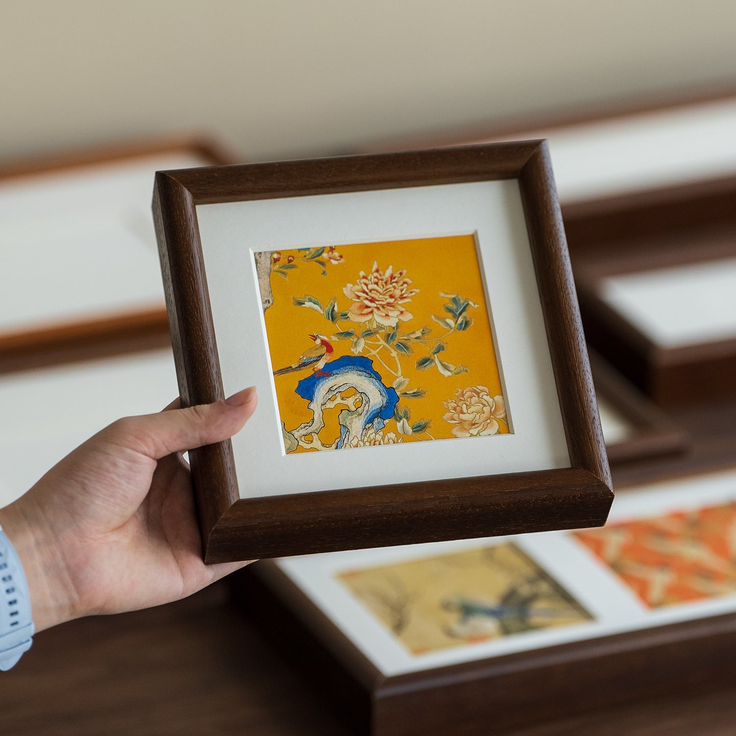 Narrow Long Picture Frame, Blank Calligraphy & Photo Frame, Modern Minimalist Wall Decoration Gift