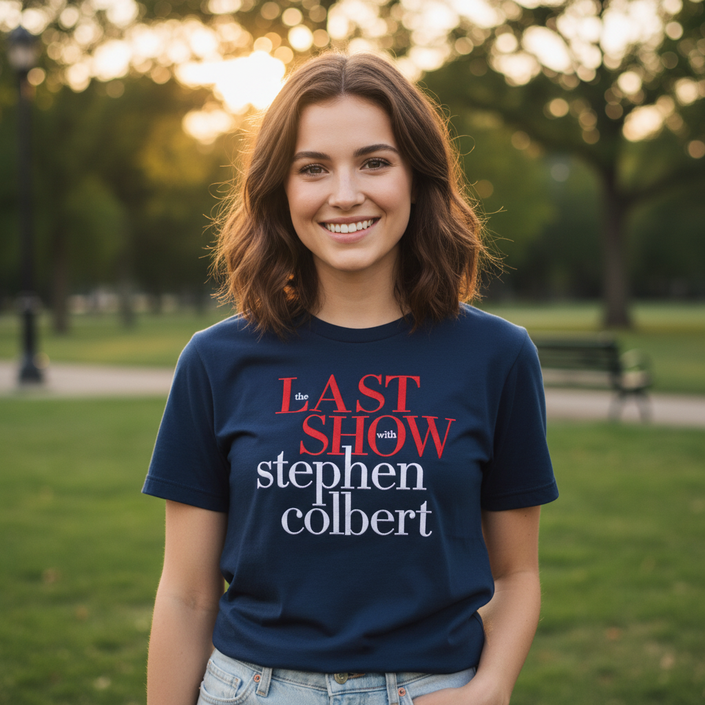 The Late Show with Stephen Colbert 2026 T-Shirt, Funny Late Show Fan Shirt, Late Night Comedy Tee, Comedy Fan Gift
