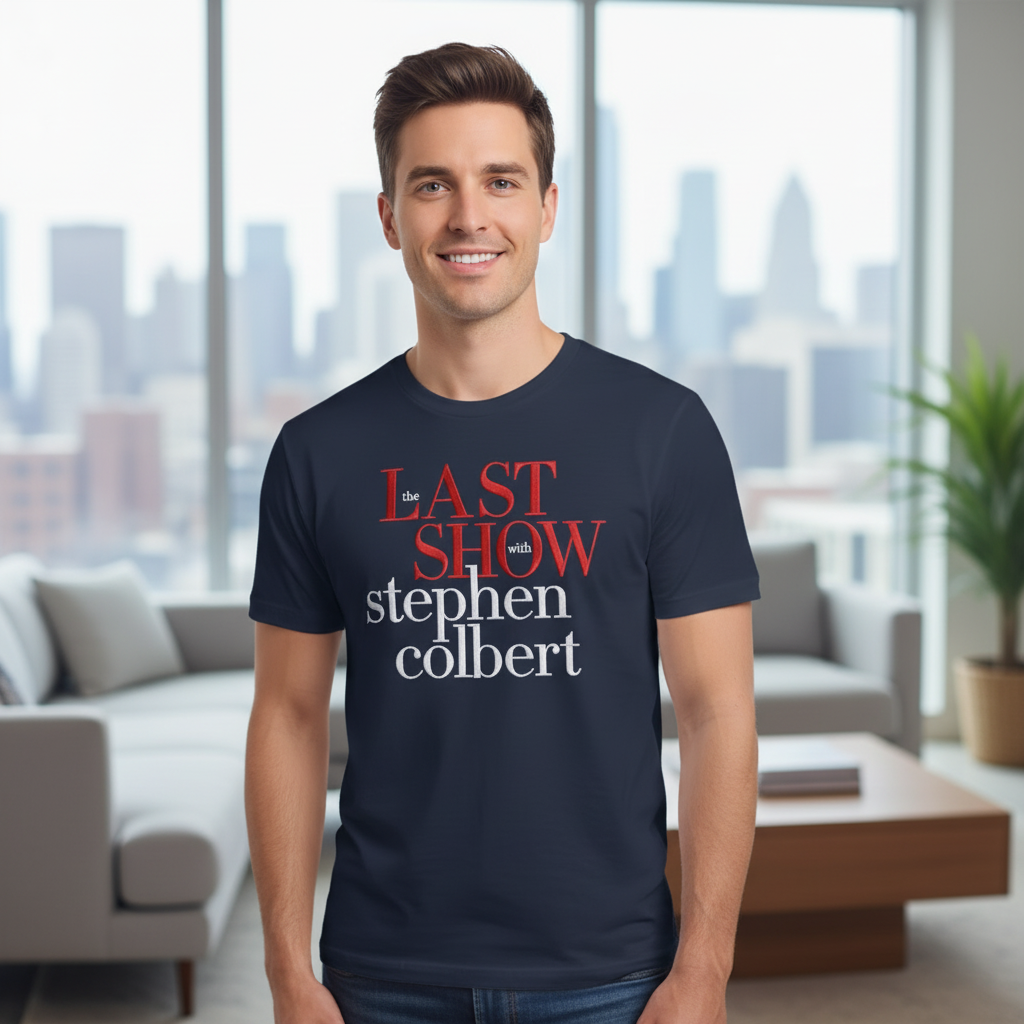 The Late Show with Stephen Colbert 2026 Shirt, Stephen Colbert Last Night Comedy Fan T-Shirt