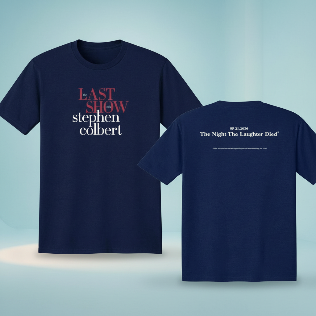 The Late Show with Stephen Colbert 2026 T-Shirt, Funny Late Show Fan Shirt, Late Night Comedy Tee, Comedy Fan Gift