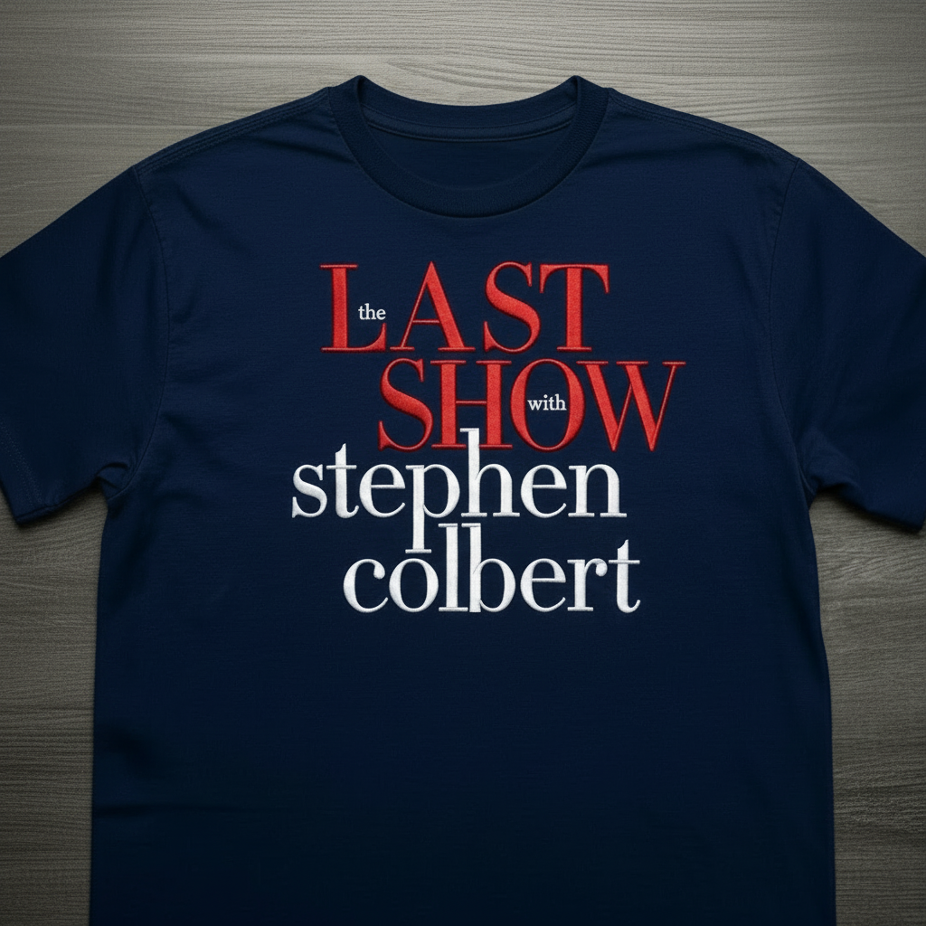 The Late Show with Stephen Colbert 2026 Shirt, Stephen Colbert Last Night Comedy Fan T-Shirt