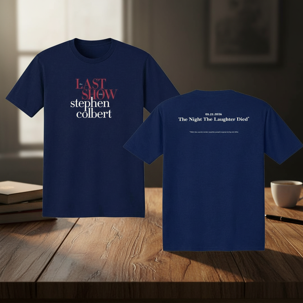 The Late Show with Stephen Colbert 2026 T-Shirt, Funny Late Show Fan Shirt, Late Night Comedy Tee, Comedy Fan Gift