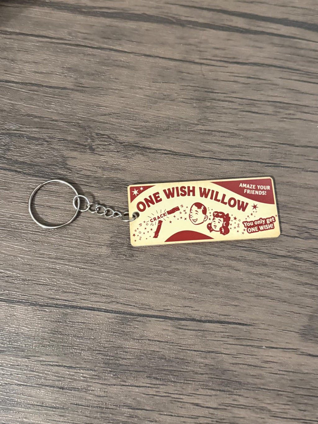 Obsession Movie One Wish Willow Acrylic Keychain Horror Movie Gift - Car Keychain House Keychain Horror Gift Obsession Movie 2026. WKBPETAL02