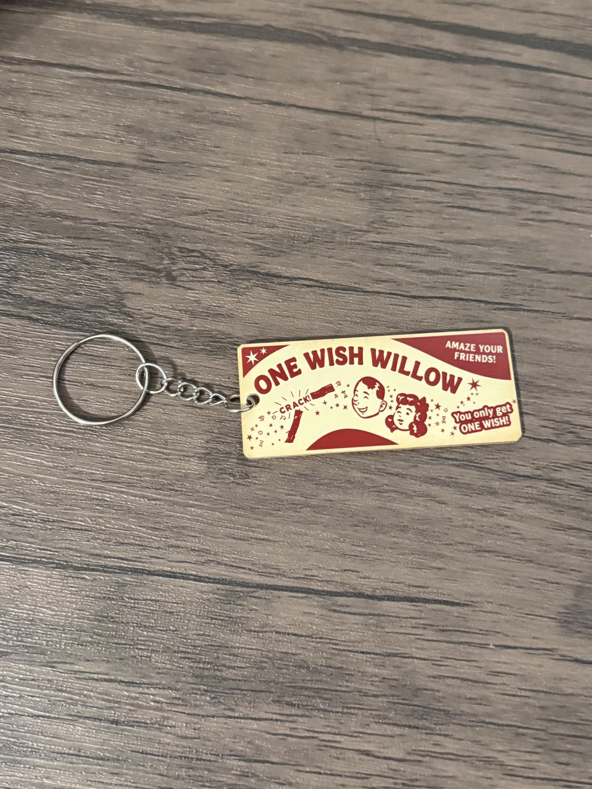 Obsession Movie One Wish Willow Acrylic Keychain Horror Movie Gift - Car Keychain House Keychain Horror Gift Obsession Movie 2026. WKBPETAL02