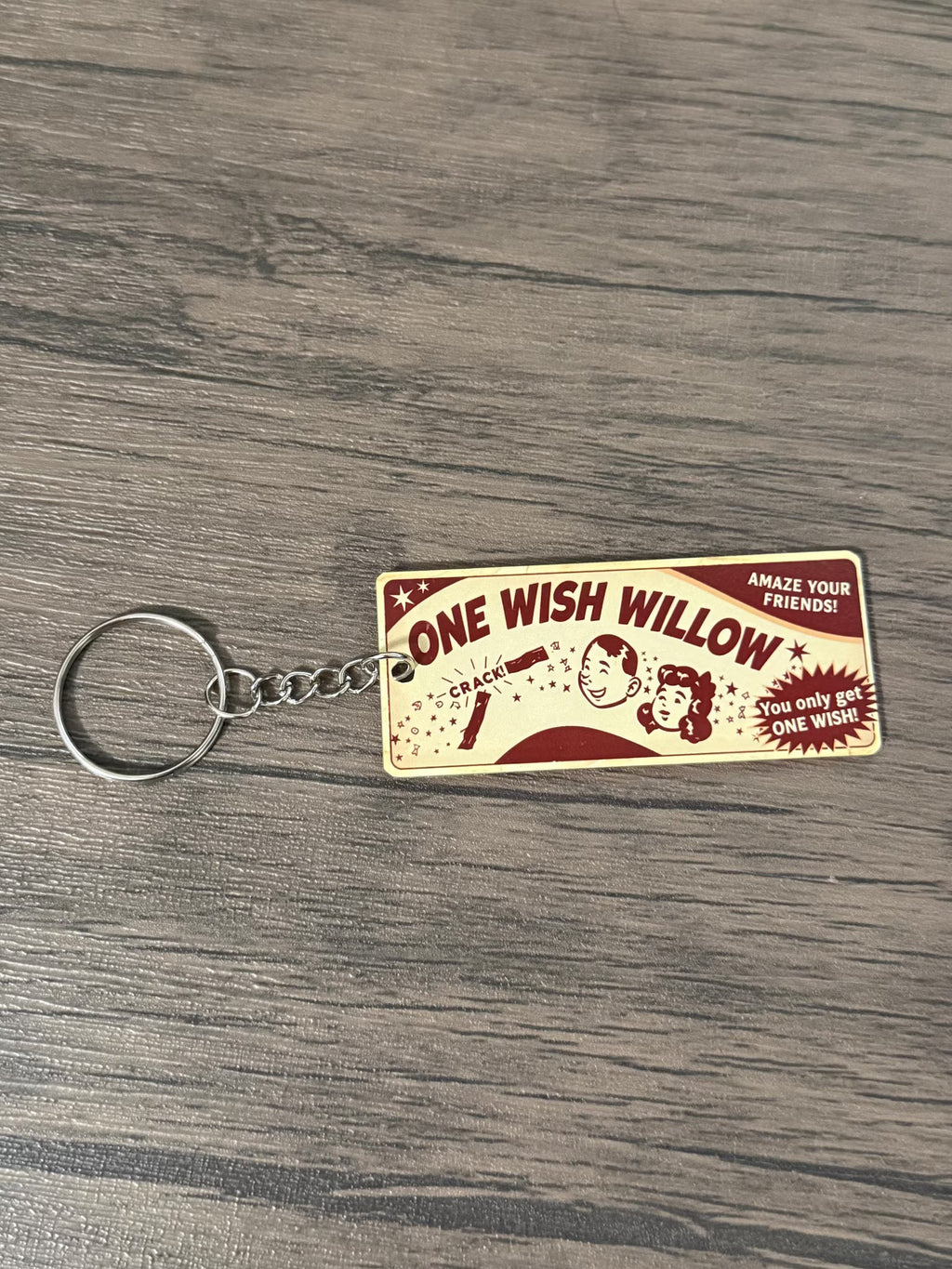 Obsession Movie One Wish Willow Acrylic Keychain Horror Movie Gift - Car Keychain House Keychain Horror Gift Obsession Movie 2026. WKBPETAL02