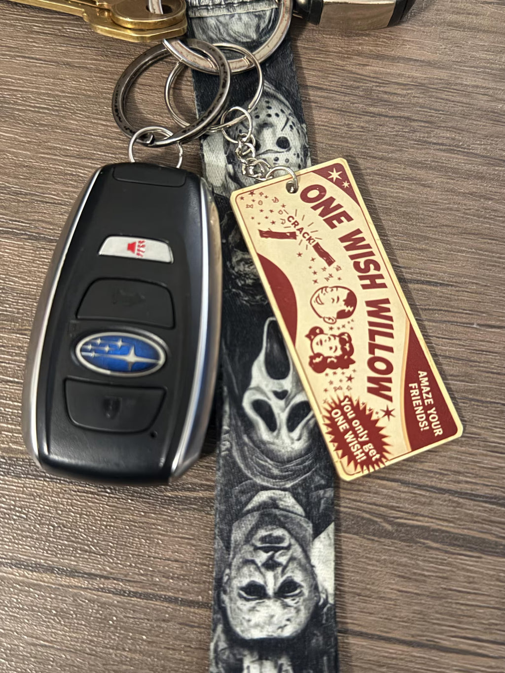 Obsession Movie One Wish Willow Acrylic Keychain Horror Movie Gift - Car Keychain House Keychain Horror Gift Obsession Movie 2026. WKBPETAL02