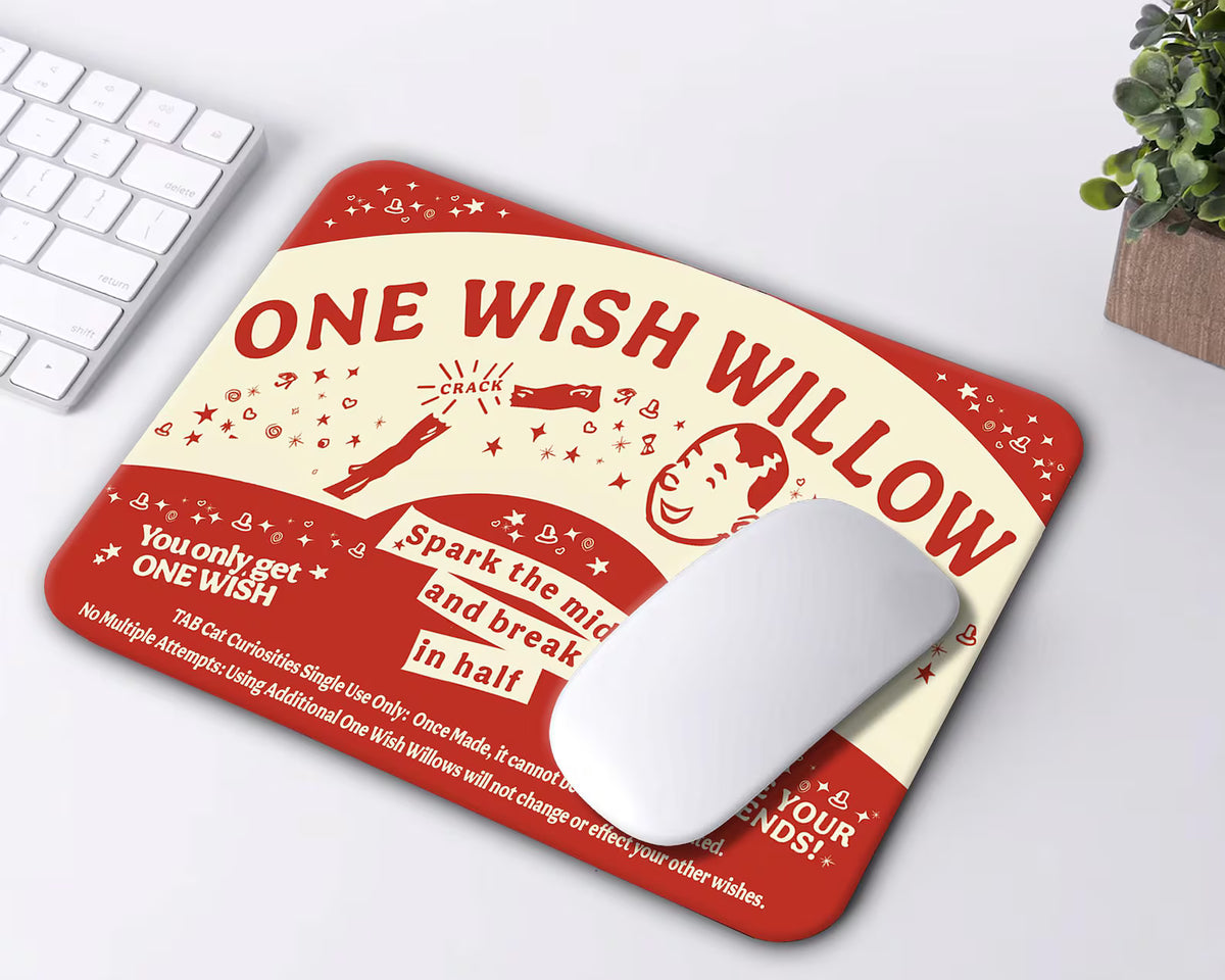 One Wish Willow Obsession Mouse Pad. WKBPETAL04