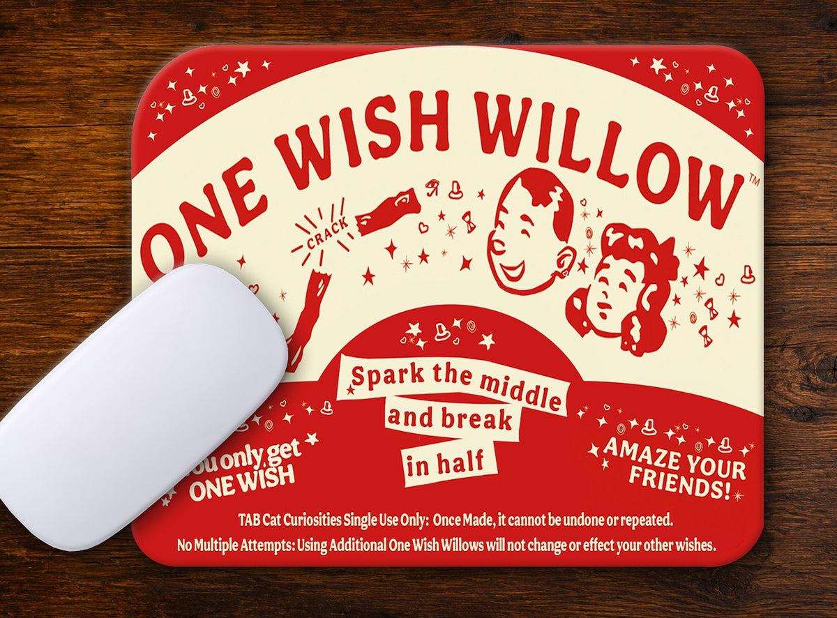 One Wish Willow Obsession Mouse Pad. WKBPETAL04