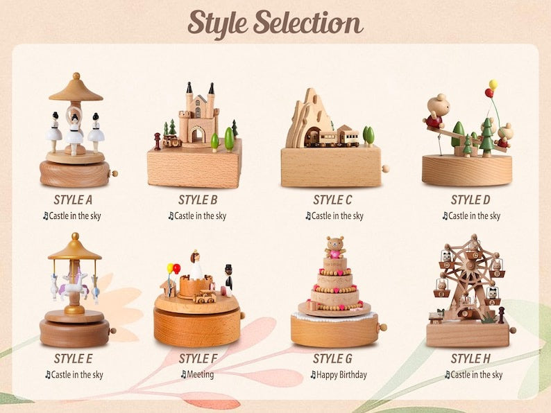 Personalized Wooden Musicbox,engraved Name Music Box,personalized Toys for Kids, Baby Shower Gift,newborn Gift, Gifts for Kids,keepsake Gift