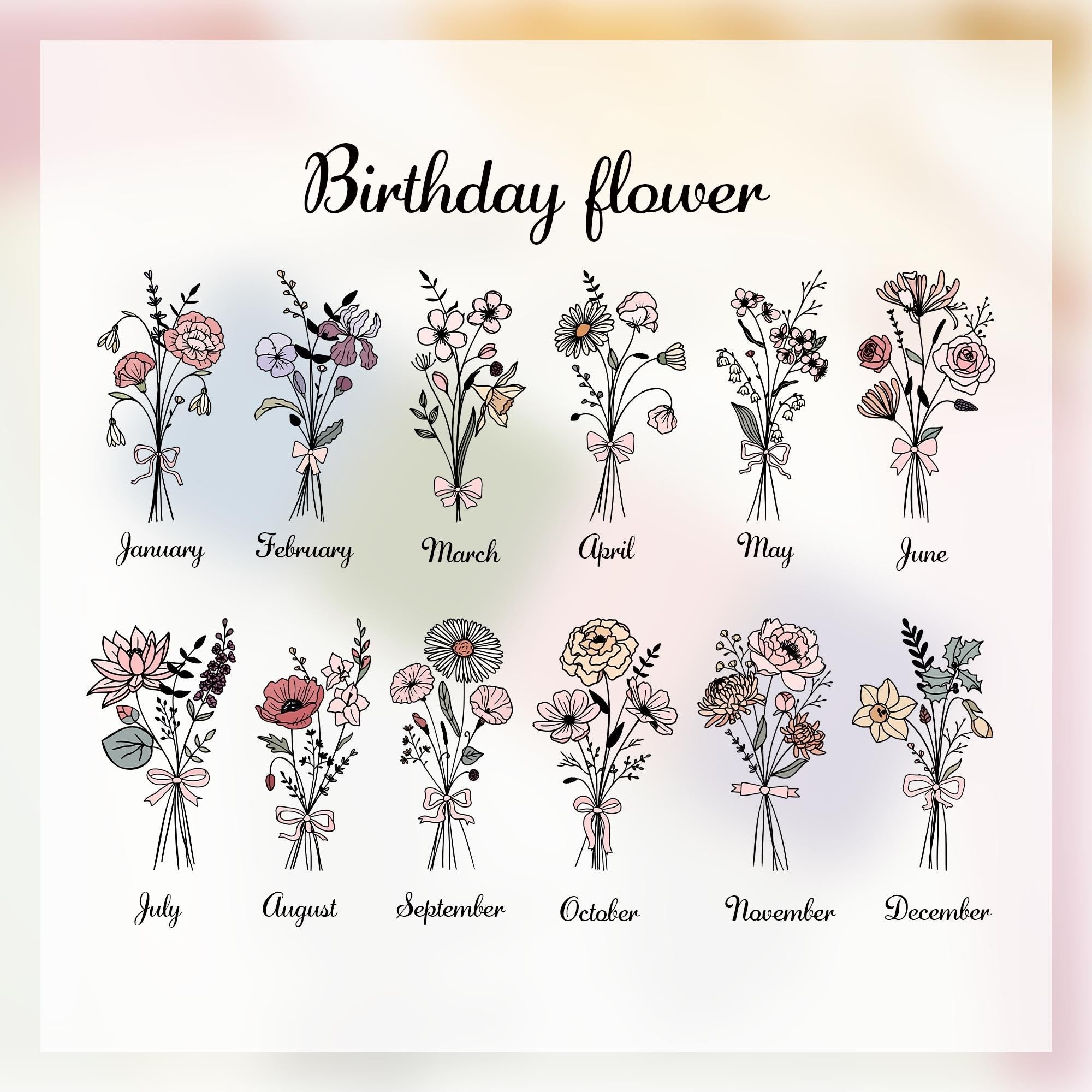 Personalized Leather Magnetic Bookmark with Birth Flower Design, Personalized Bookmark for Her, Name Leather Bookmark, Accessories Gifts for Reader, Reader Lover Gifts