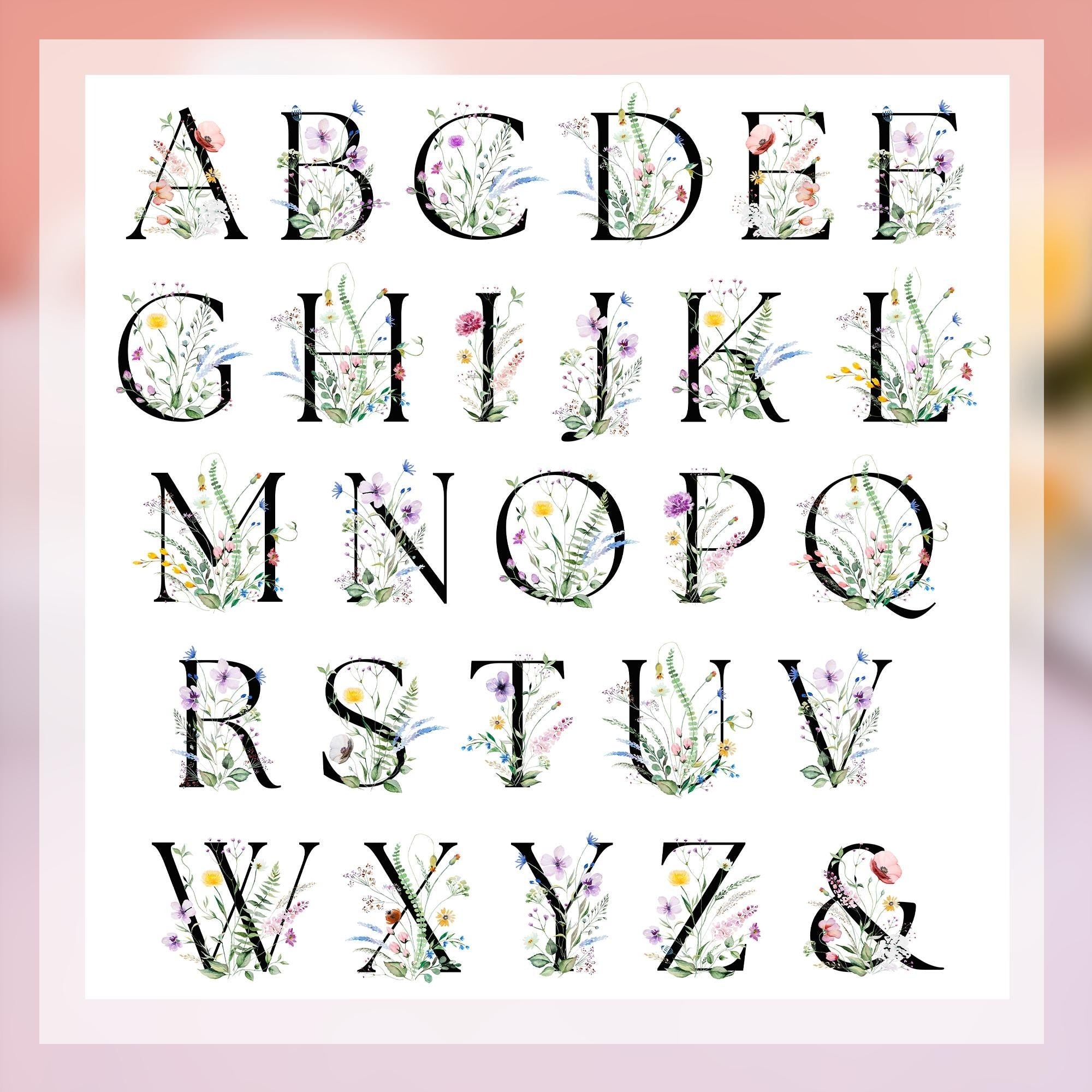 Personalized Ceramic Flower Vase For Grandma, Nana, Mothers Day Gifts, Customized Initials Ceramic Jardiniere Gifts, Gifts From Grandkids, Birthday Gifts