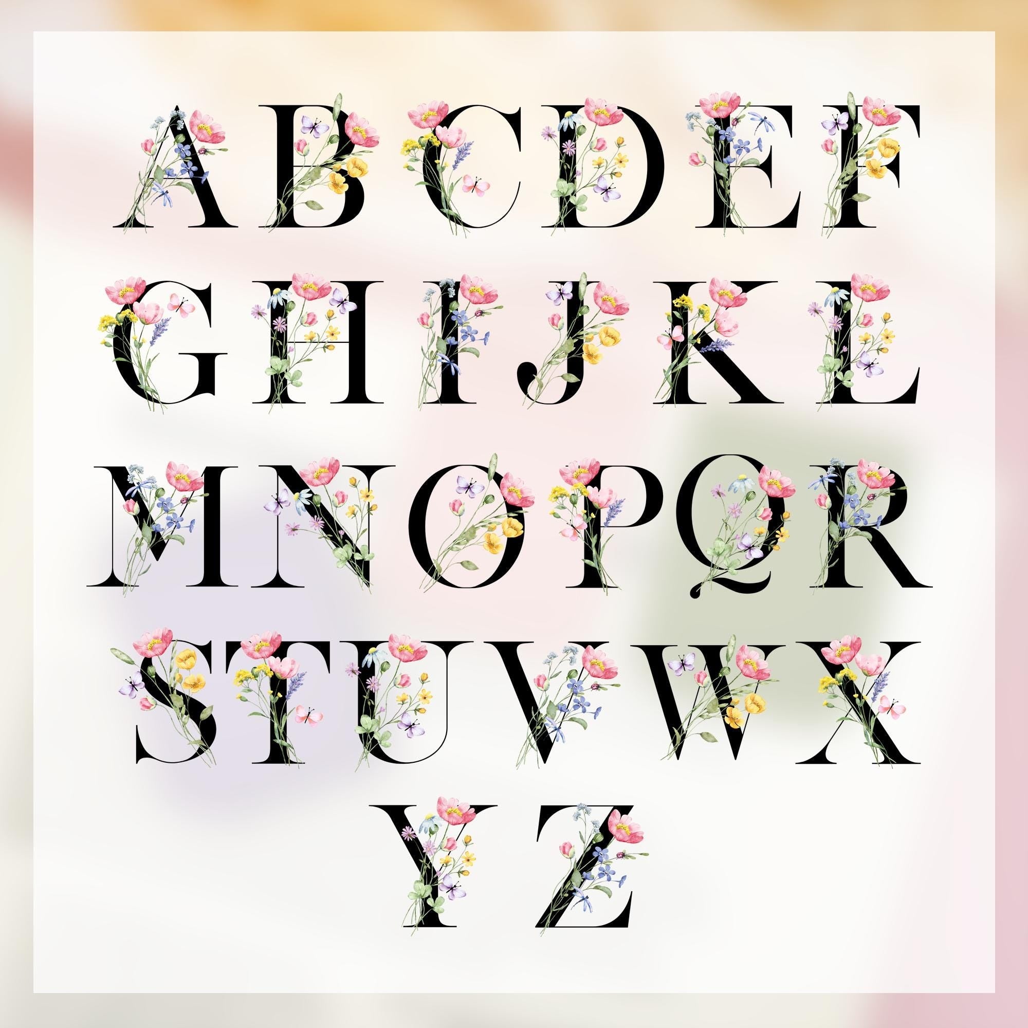 Personalized Leather Passport Cover, Custom Name Flower Alphabet Passport Holder, Travel Wallet Gift for Women Travelers