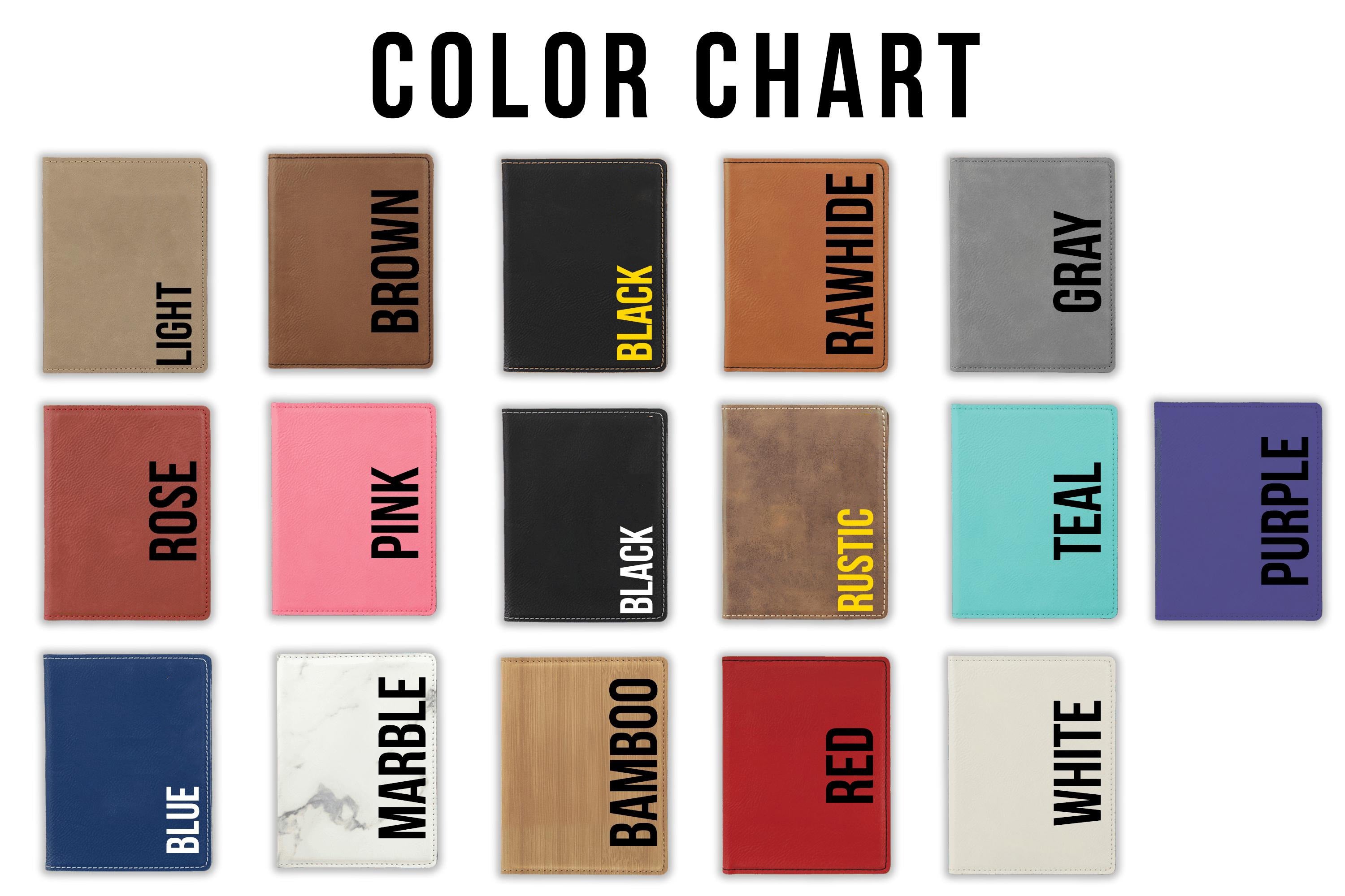 Personalized Leather Passport Cover, Custom Name Monthly Bloom Birth Flower Travel Wallet, Passport Holder Gift for Her