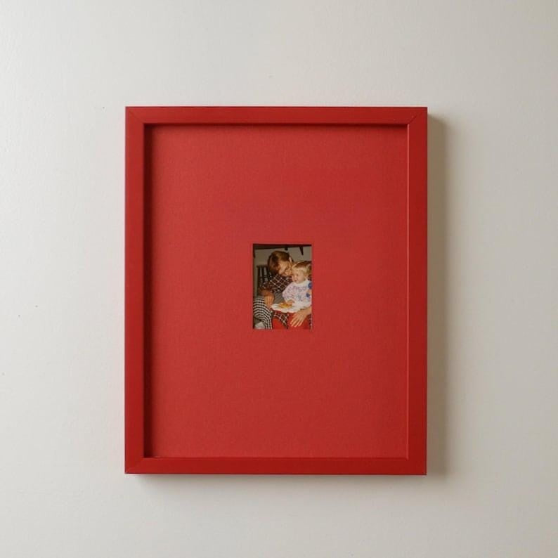 Monochrome Photo Frame, Colorful Instax Frame, Choose Your Instax Photo Corner, Minimalist Gallery Wall